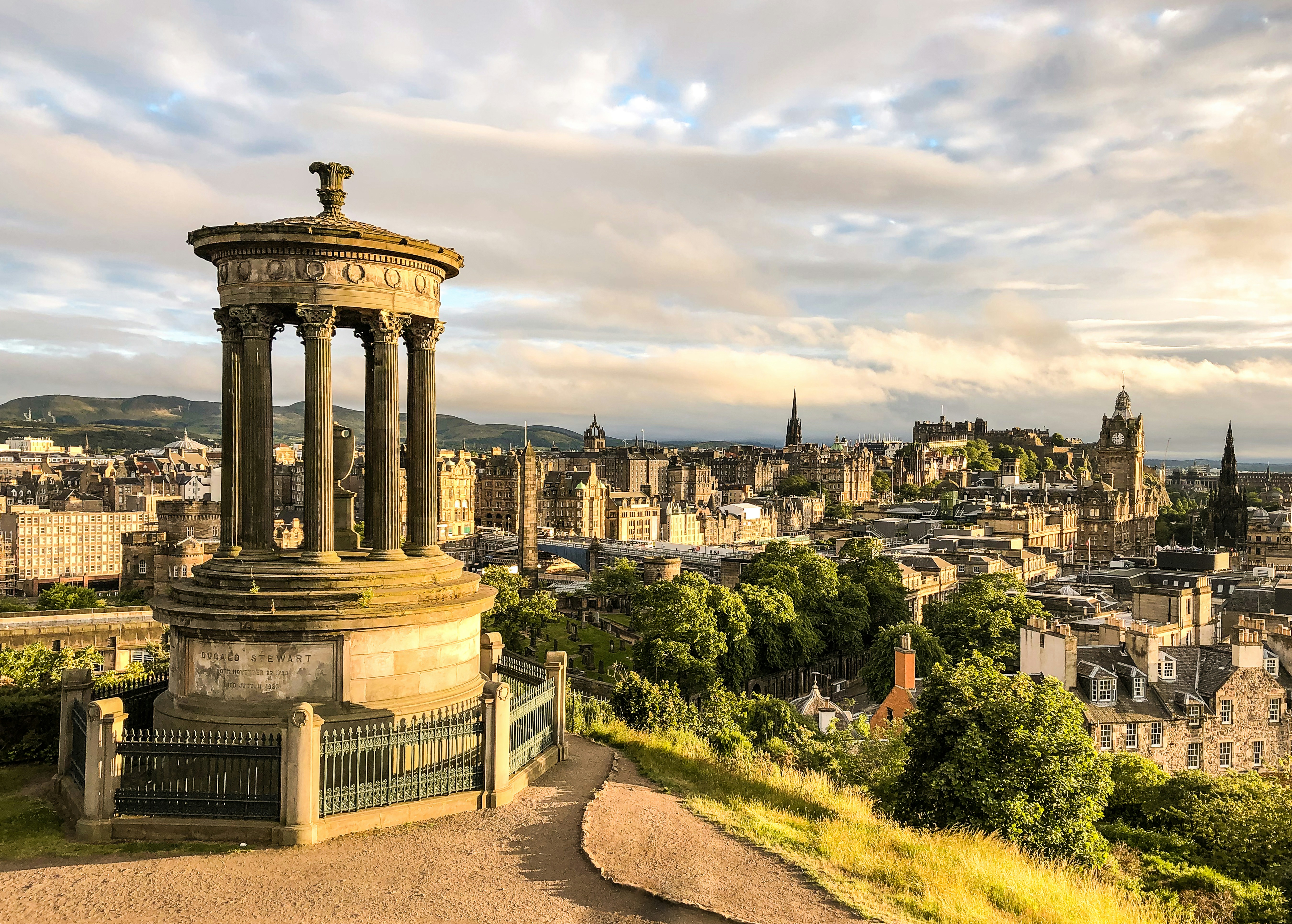 Edinburgh View From Calton Hill