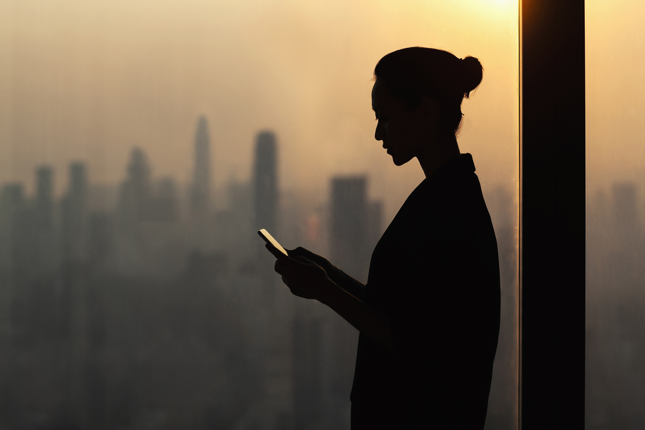 Woman Phone View Messages Corporate Istock 1396605216