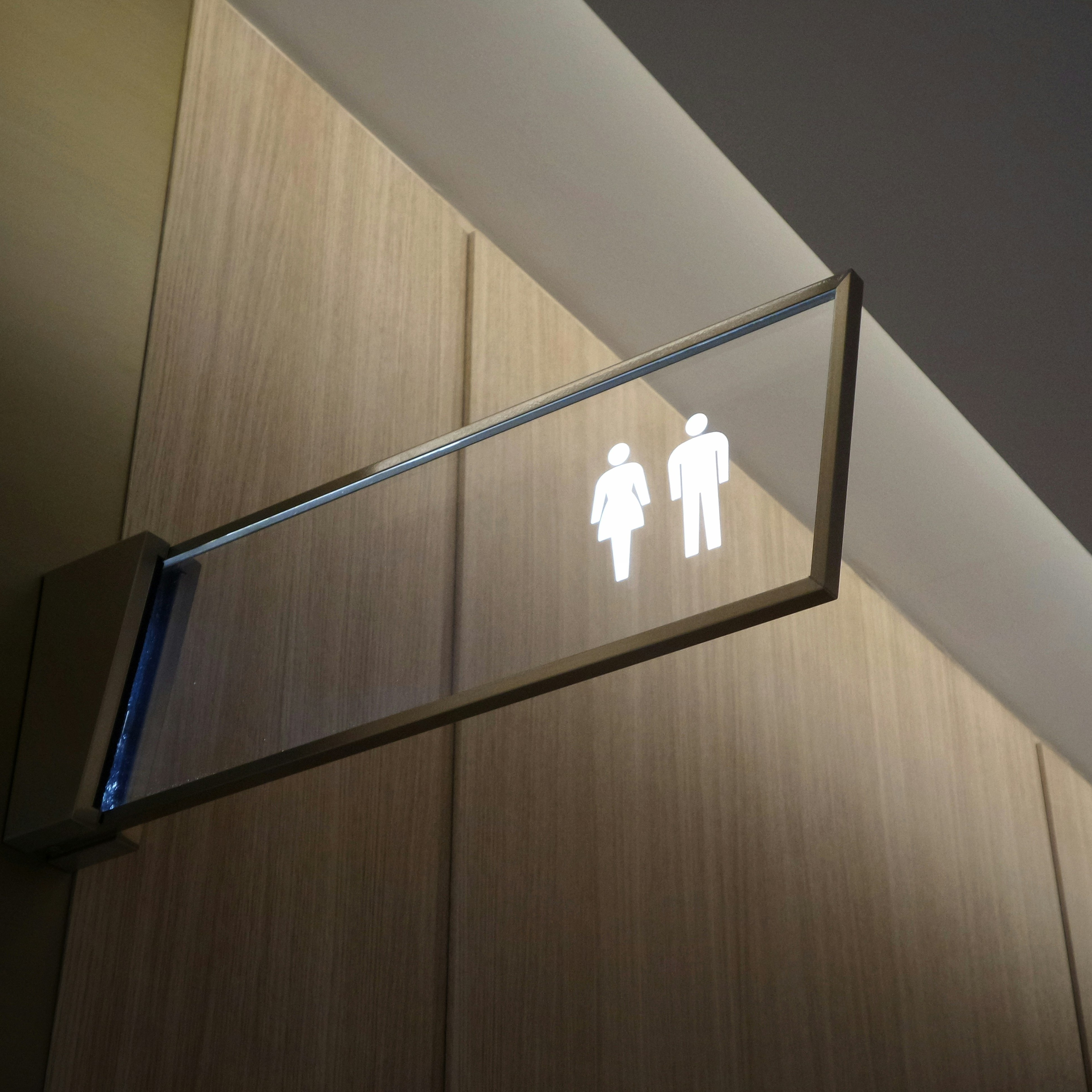 Single-sex toilet sign 