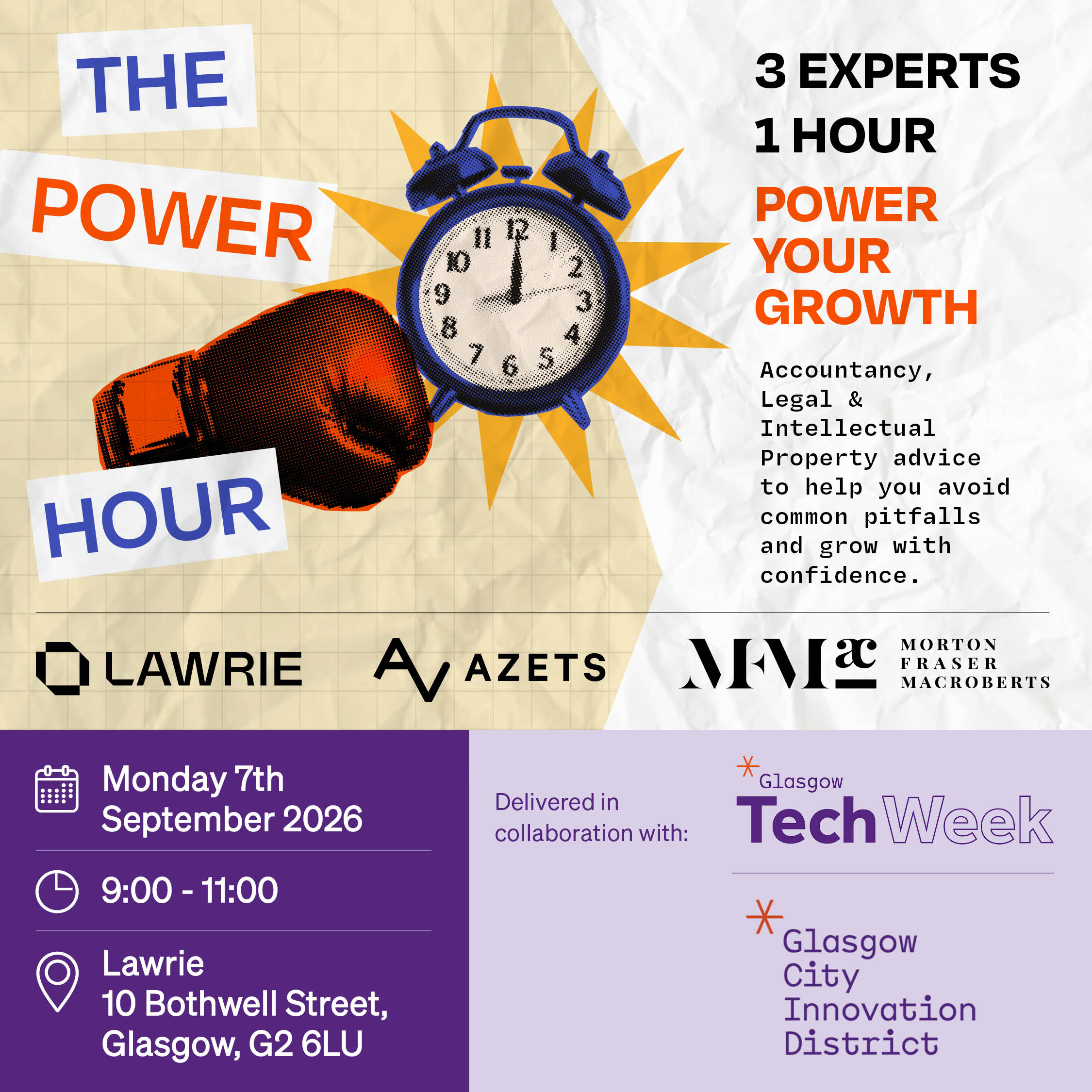 The Power Hour Tech Week Linkedin Graphic (1)